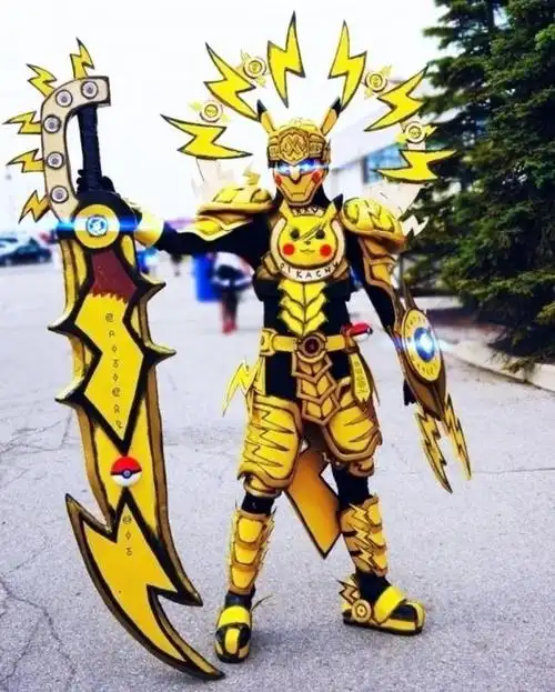 神奇宝贝很难还原?外国人轻松cos,就是皮卡丘有点奇怪!