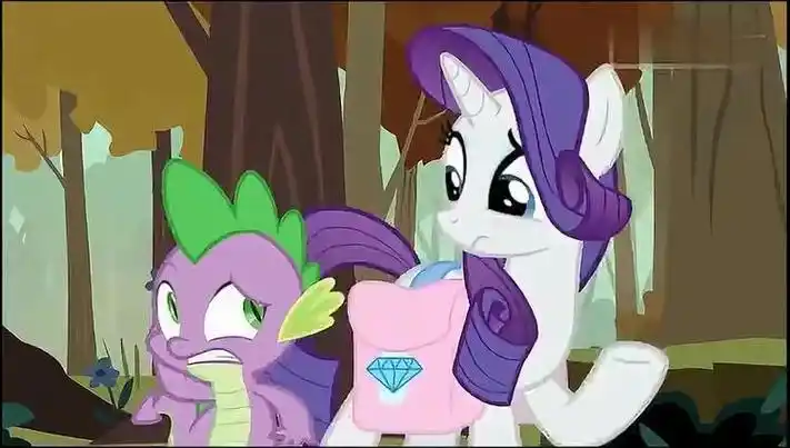 小马宝莉:穗龙跟珍奇看凤凰,穗龙脸上长了结石鳞又红又痒