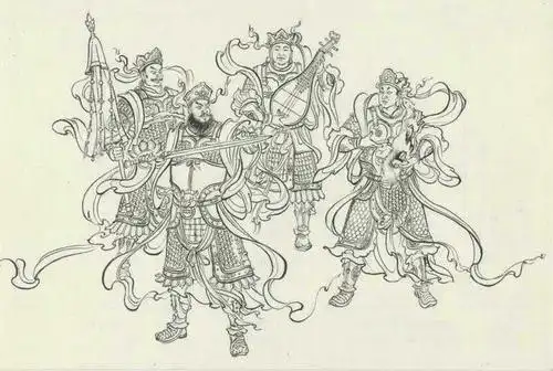 魔家四将