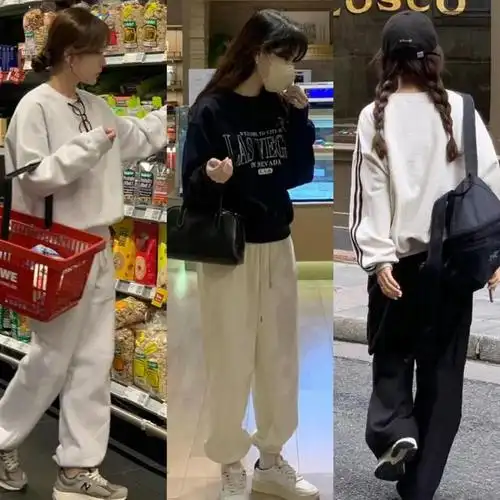 春季跟着韩国欧尼学休闲风穿搭简单舒服又时髦太好看