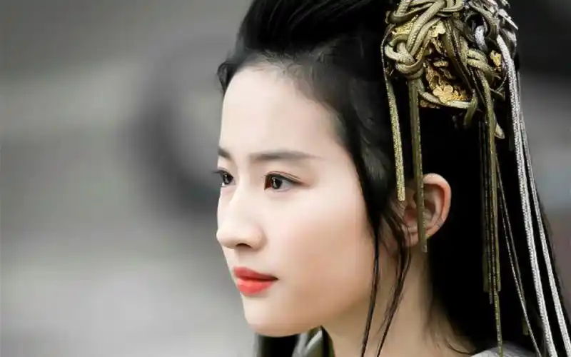 刘亦菲小龙女你可以永远相信刘亦菲的古装yyds