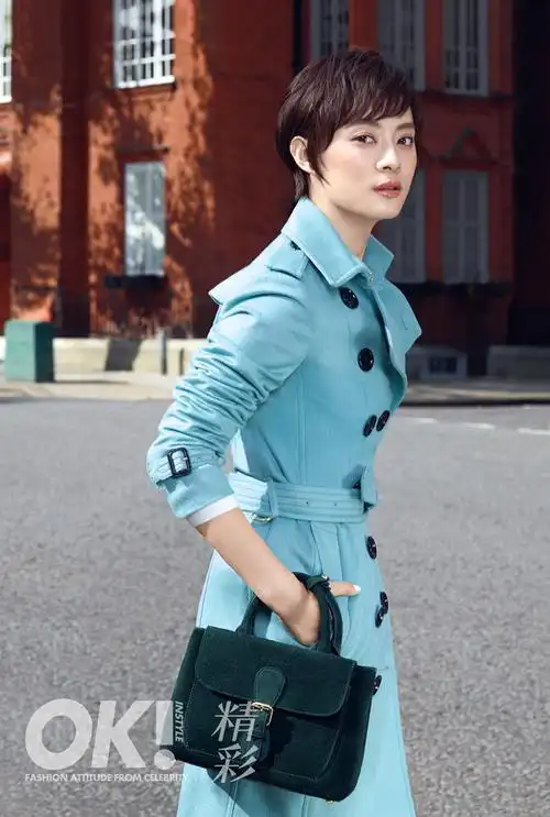 孙俪漫步伦敦街头 行走的中国俪人