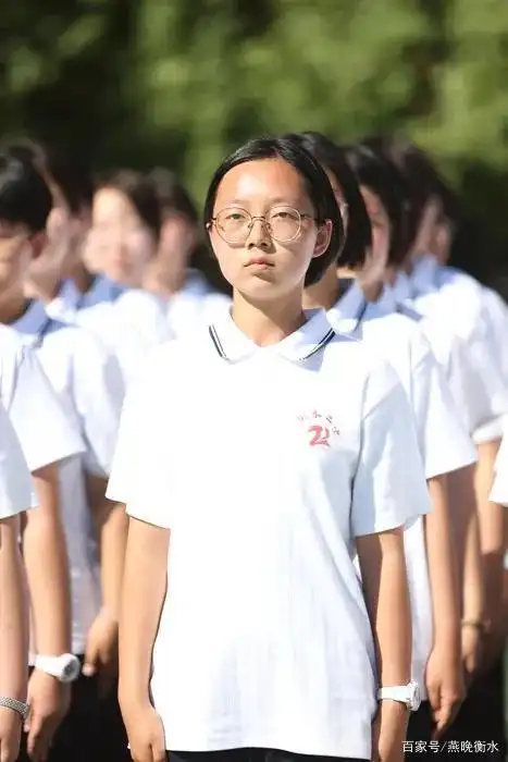 衡水二中军训蜕变照亮未来day6坚定