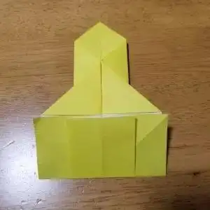 导弹发射车的折纸