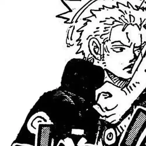 海贼王头像|索隆黑白