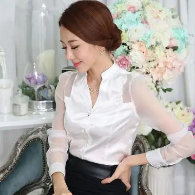 绸缎衬衫女丝光缎面淘宝优惠券