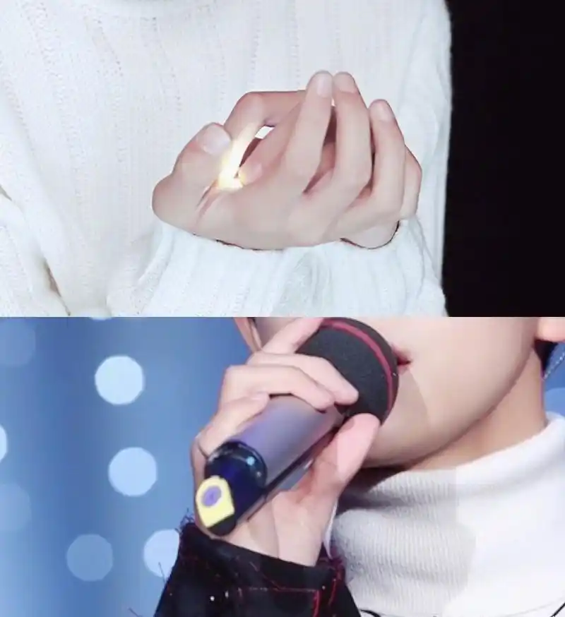 易烊千玺的手也太好看了吧,手控党的福利啊!