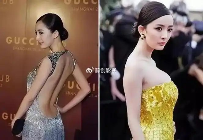 出席活动时多次被拍到脖子前倾,明明应该是明艳动人的,却看起来有些