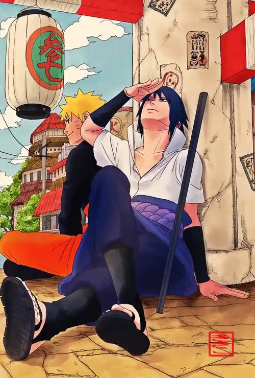 《火影忍者》漫画珍藏版彩页 手机壁纸