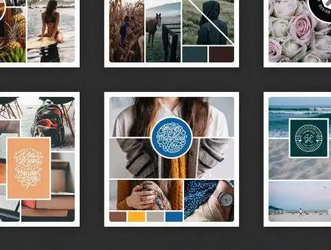 多图排版设计针对不同规格的图片形式给出不同的排版形式超实用