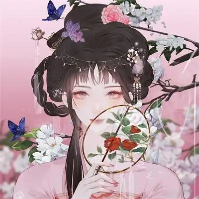 女生古风动漫头像冷艳动漫二次元女生头像唯美