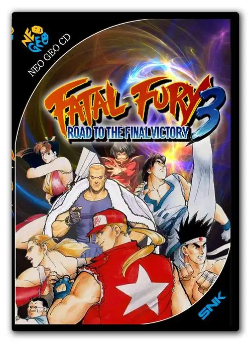 neo·geo cd | 《饿狼传说3》 | 美版