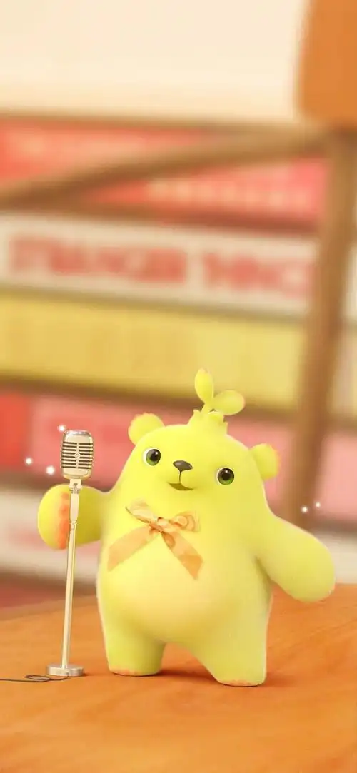 萌芽熊暖心壁纸 ‖ 愿你的生活常温暖,日子总是温柔又闪光