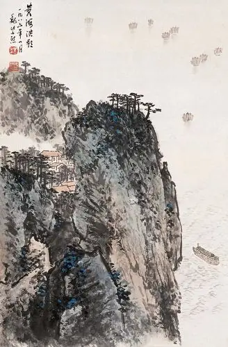 国画大师,魏紫熙江苏国画院著名山水画家.山水画,赏心悦目!