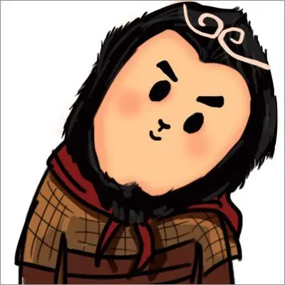 qq头像下载:星爷周星驰经典角色卡通歪脖版