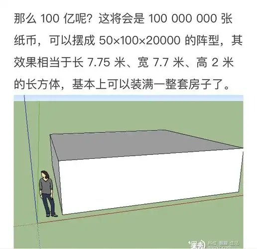 10亿人民币堆在一起有多少