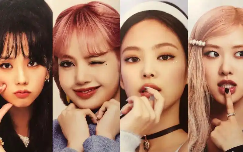 活动作品blackpink2022台历收藏盒四人四色