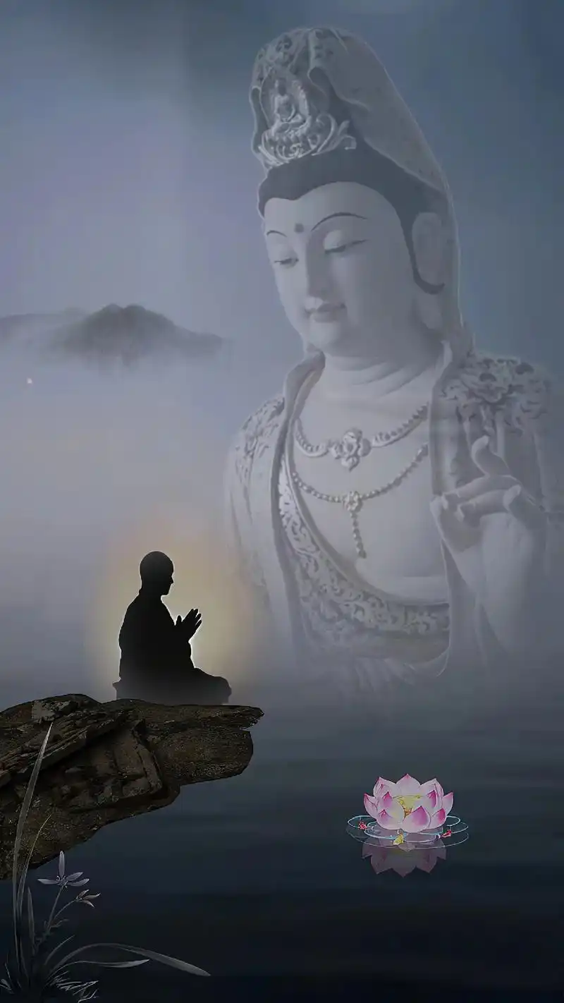 《心若莲花不染尘,常伴佛前望众生》修心悟道,世事不染:心清, - 抖音