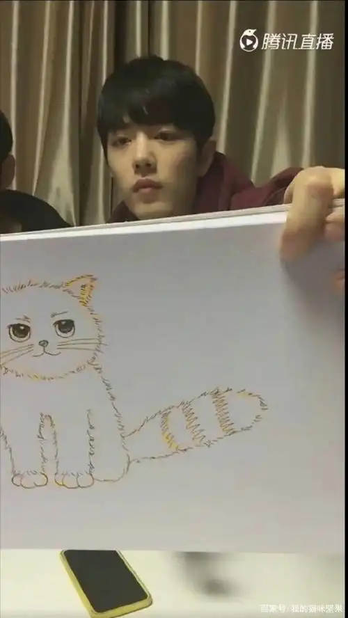 「肖战绘画作品合集」