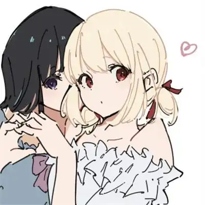 高质量二人闺蜜头像超仙双人图片