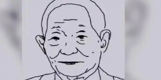 聋哑男孩用跑步轨迹画出袁隆平爷爷