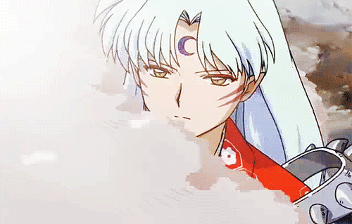 杀生丸犬夜叉:完结篇杀生丸少爷妖白发gif动图_动态图_表情包下载_soo