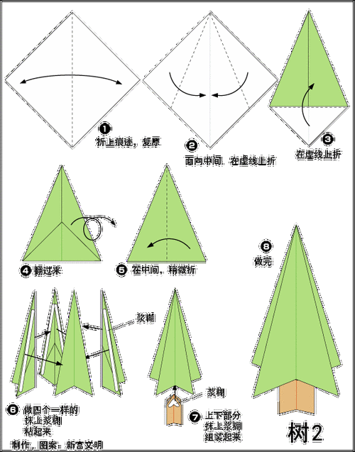 轻折纸icon教程 手工折纸大全-蒲城教育文学网