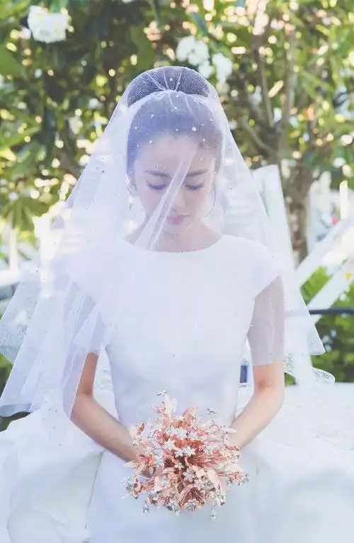 安以轩的婚礼太美了!想不到新娘甲更美!