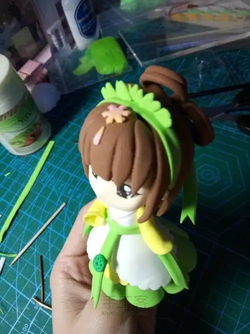 水瓶座宝宝超轻粘土联盟萌主手作