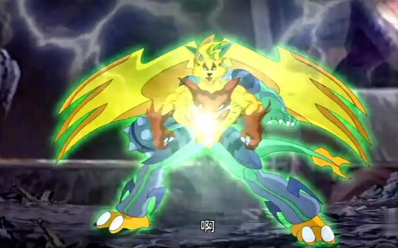 【晶码战士】神君圣兽vs裂天巫兽,煞星幕后的主宰,裂天巫兽的操控者