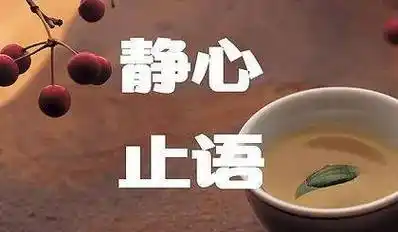 止语是什么意思,静心止语的意思?_68百科