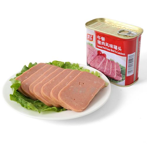双汇午餐猪肉风味罐头340g罐涮火锅配冒菜即肉制品