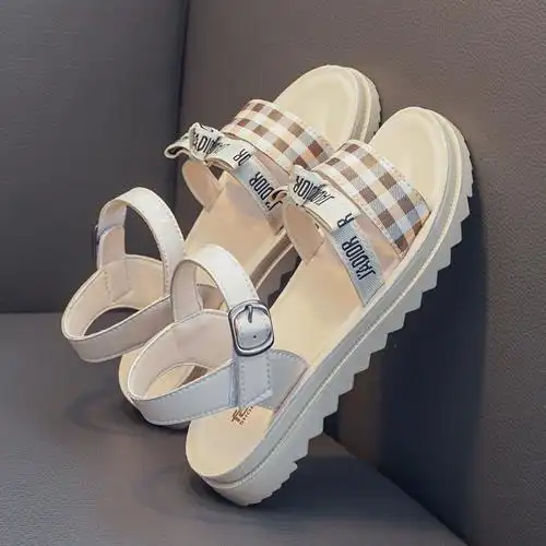 女童凉鞋2022新款时尚夏款小学生公主中大童儿童女孩凉鞋网红鞋子