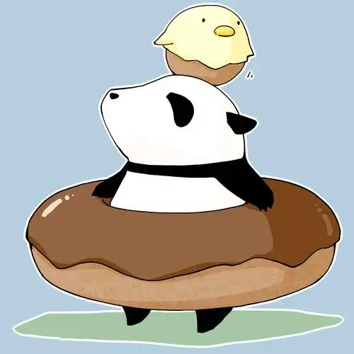 id=38833276 萌 萌物 熊猫 漫 可爱 黑白 【萌物】p站 q版 动物 简单