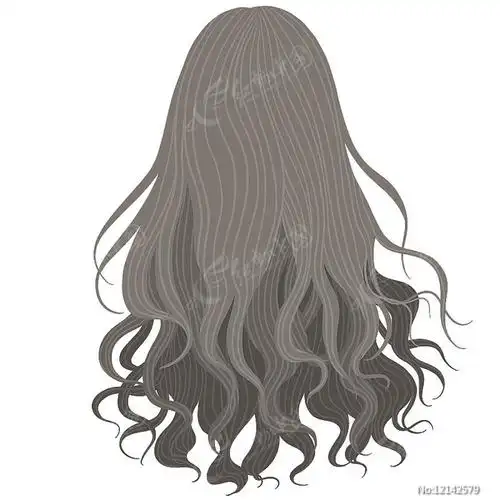 卡通美容卷发图片_卡通手绘_编号12142579_红动中国