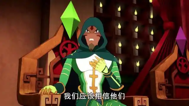 斗龙战士:太阳被黑云遮挡,整个六越山像被黑云层压住一样!