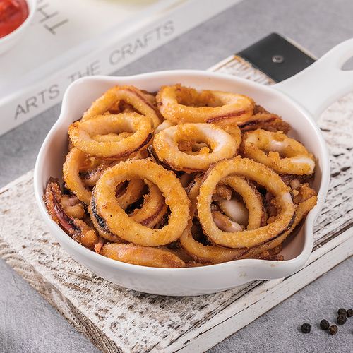 鱿鱼圈_泰祥酥炸鱿鱼唐扬鱿鱼冷冻裹粉鱿鱼油炸鱿鱼圈半成品菜炸鱿鱼