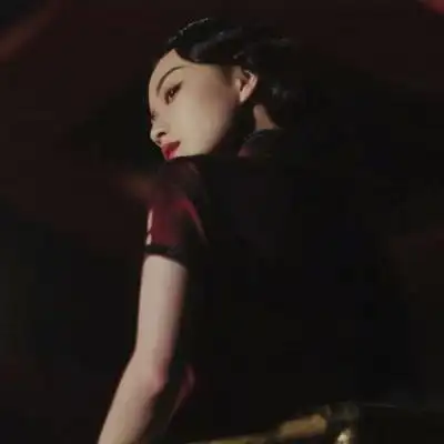 江孑/复古民国风旗袍女头_微信头像_我要个性网