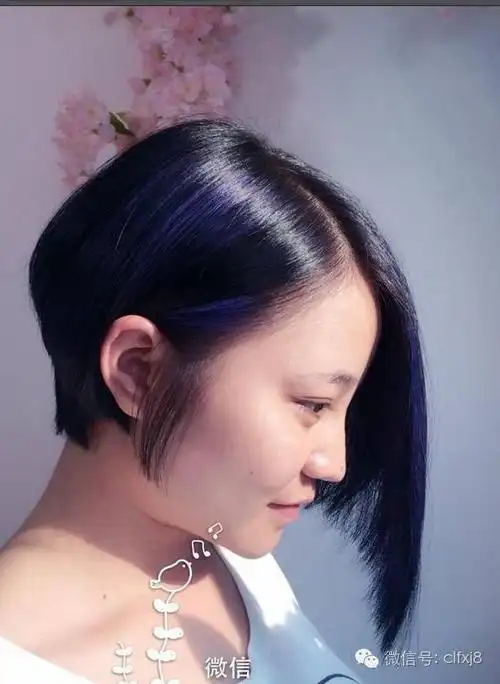 "不对称短发"50款简介:年底短发精选文章:2017流行不对称bobo