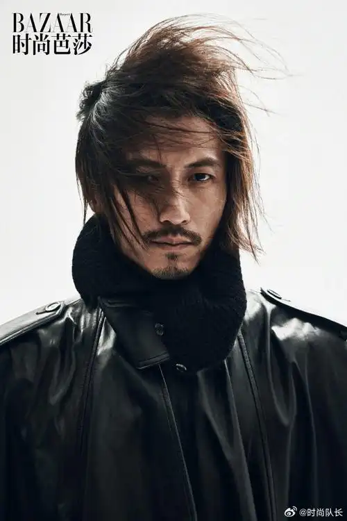 谢霆锋帅得好野啊##谢霆锋时尚芭莎十二月刊封面
