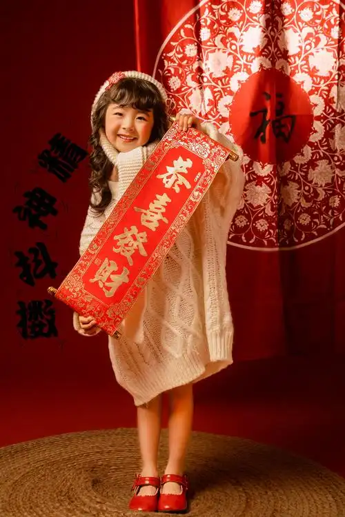 新年_儿童摄影作品_摄影作品-黑光图库