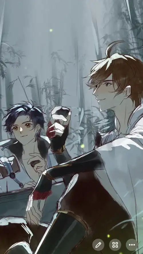 刊名:《南风意》配对:李白x东方曜原著:《王者荣耀》分级:全龄向内封