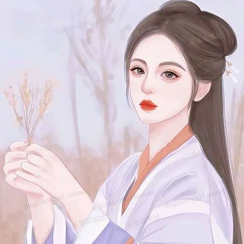 头像女卡通动漫手绘 古装古风美女 高清头像 头像收集社 自动发货