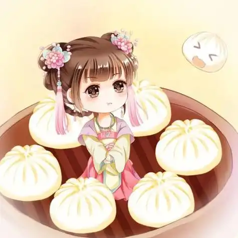 古风q版头像:愁生半额不开靥只为多情团扇郎