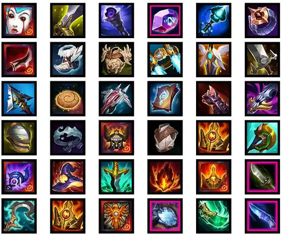 测试服装备图标更新,你还认得出来吗?-英雄联盟官方网站-腾讯游戏
