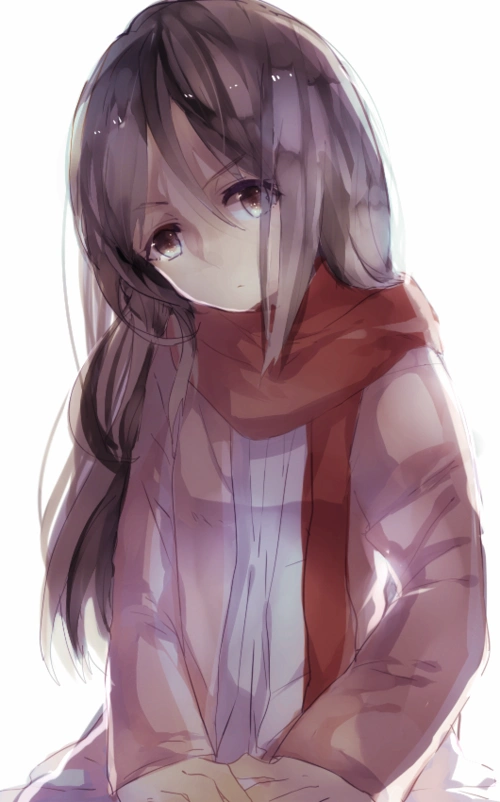 三笠阿克曼 小时候长发图片