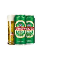 tsingtao青岛啤酒经典超值推荐经典500ml24听易拉罐装