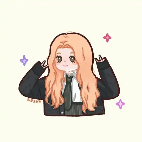 希望大家喜欢～#宋雨琦  #gidle  #procreate绘画  #q版  #头像 #手绘