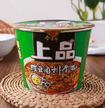 今麦郎上品酸豆角排骨面