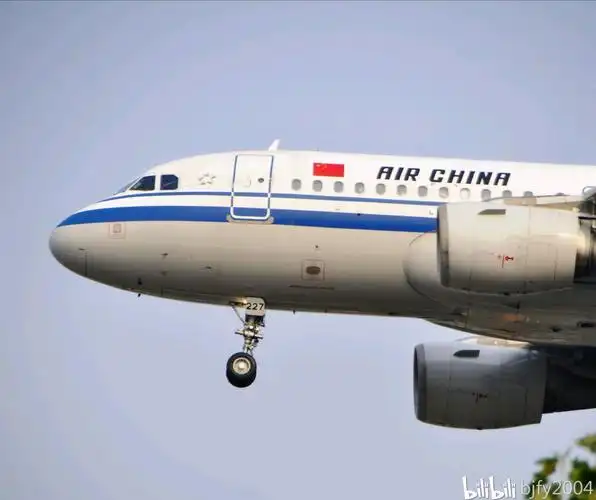 中国国际航空公司 a319 机头特写